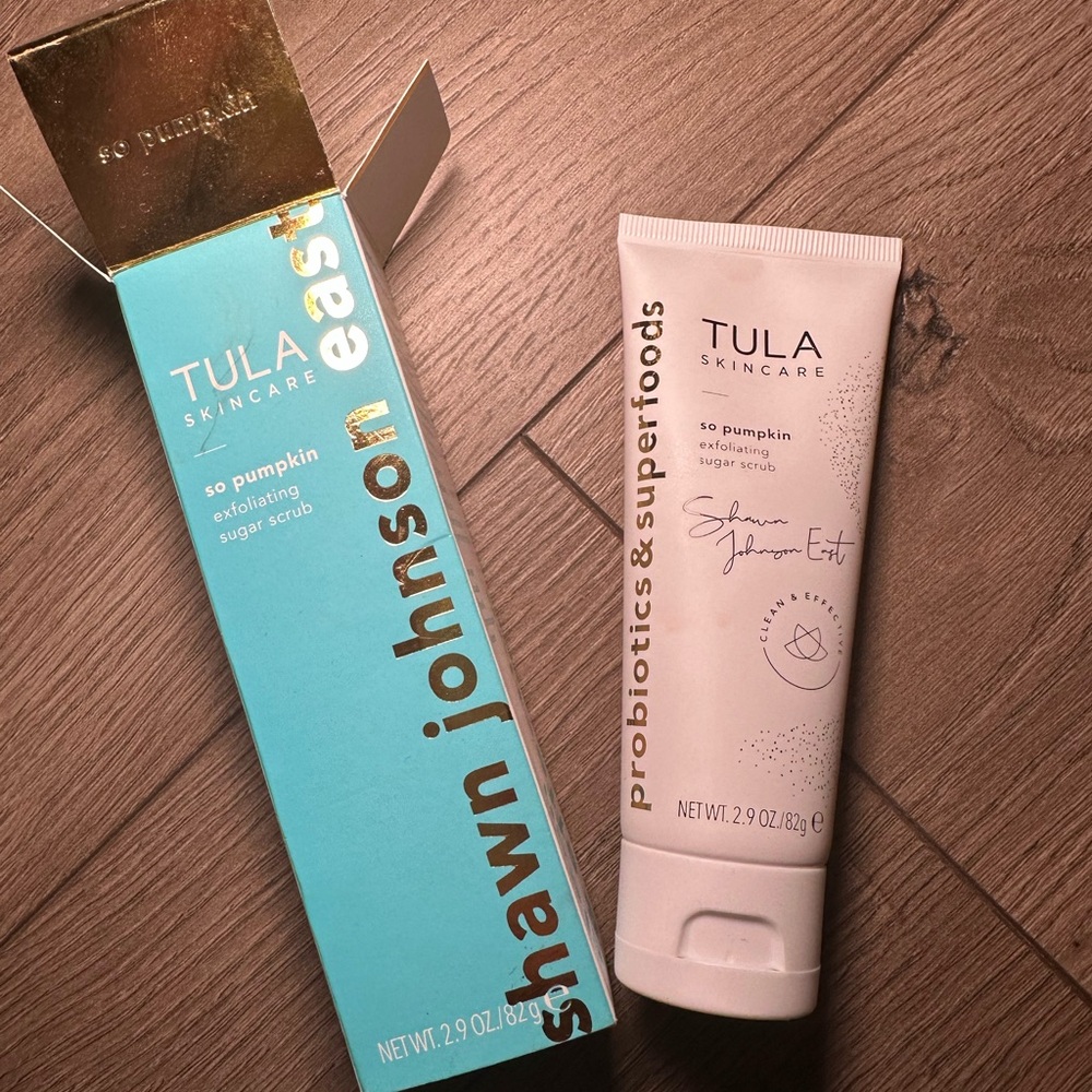 TULA Skincare po pumpkin exfoliating sugar scrub